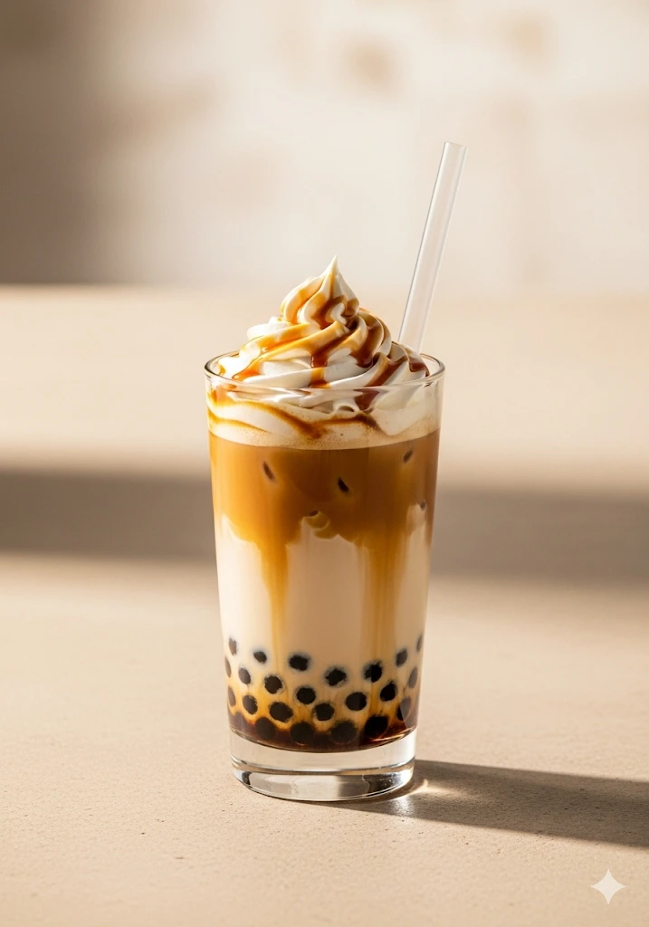 Caramel Coffee Boba